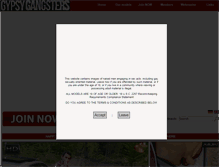 Tablet Screenshot of gypsygangsters.com